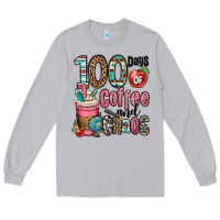 Moon Dust hundred days of coffee and chaos Long Sleeve Tee - OliviaCreatesArt