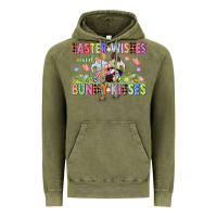 Vintage Olive Easter wishes and bunny kisses Easter gnomies  Eas Vintage Hoodie - CowGirlArtShop