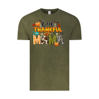 Vintage Olive one thankful mama Vintage Tee - CowGirlArtShop