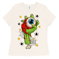 Bone Zombie Hand with Eyeball Ladies Tee - texasbilliewilder
