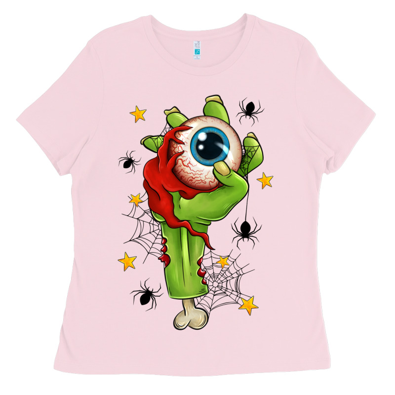 Zombie Hand With Eyeball Ladies Tee by texasbilliewilder | Teevron