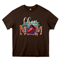 Chocolate Brown Cheer Mom Heavy Core Tee - Bettercallsaul
