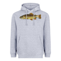 Heather Grey arizona apache trout fish Heavyweight Hoodie - BarkalooDesign