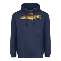 Navy arizona apache trout fish Heavyweight Hoodie - BarkalooDesign