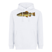 White arizona apache trout fish Heavyweight Hoodie - BarkalooDesign