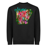 Black arkansas Heavyweight Sweatshirt - SublimationCraftShop