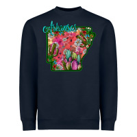 Navy arkansas Heavyweight Sweatshirt - SublimationCraftShop
