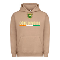 Pigment Burro Cote d_Ivoire National Flag Ivory Coast Coat Of Arms Gift Urban Hoodie - trangStudio