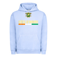 Pigment Grape Ice Cote d_Ivoire National Flag Ivory Coast Coat Of Arms Gift Urban Hoodie - trangStudio