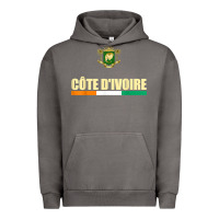 Pigment Tornado Cote d_Ivoire National Flag Ivory Coast Coat Of Arms Gift Urban Hoodie - trangStudio