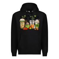 Black dog mom coffee Premium Hoodie - Jasminsmagicworld