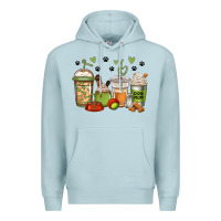 Blue Mist dog mom coffee Premium Hoodie - Jasminsmagicworld