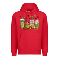 Red dog mom coffee Premium Hoodie - Jasminsmagicworld