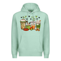 Seafoam dog mom coffee Premium Hoodie - Jasminsmagicworld