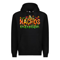 Black Nachos Valentine Premium Hoodie - CowhideDigitalArt