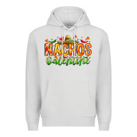 Dove Grey Nachos Valentine Premium Hoodie - CowhideDigitalArt