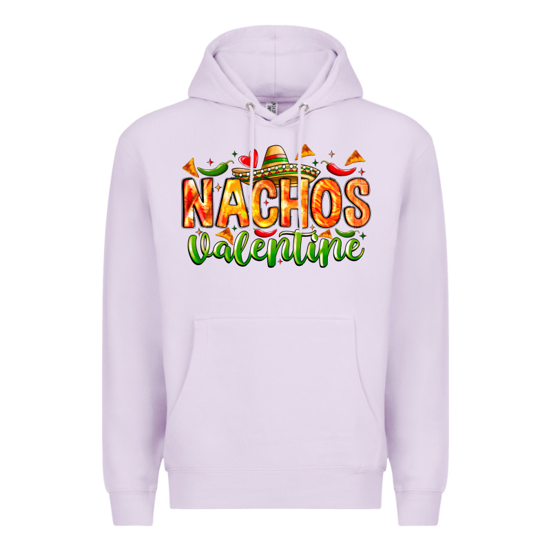 Nachos Valentine Premium Hoodie by CowhideDigitalArt | Teevron