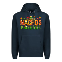 Navy Nachos Valentine Premium Hoodie - CowhideDigitalArt