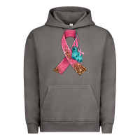 Pigment Tornado cancer ribbon and boxing gloves Urban Hoodie - AdoDesignShop