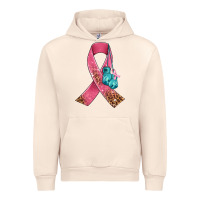 Sandshell cancer ribbon and boxing gloves Urban Hoodie - AdoDesignShop