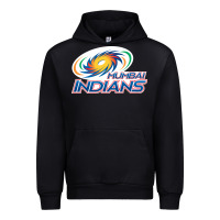 Black mumbai indians Urban Hoodie - trangStudio