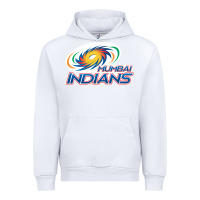 White mumbai indians Urban Hoodie - trangStudio