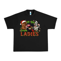 Black all the jingle ladies Urban Heavy Tee - CowGirlArtShop