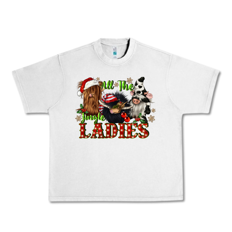 All The Jingle Ladies Urban Heavy Tee by CowGirlArtShop | Teevron
