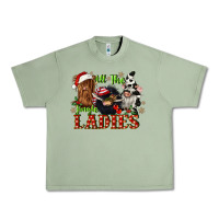 Oil Green all the jingle ladies Urban Heavy Tee - CowGirlArtShop