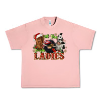 Salmon all the jingle ladies Urban Heavy Tee - CowGirlArtShop