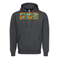 Smoke Farm life fall Zipper Hoodie - Artiststas