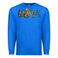 True Royal owl love Premium Sweatshirt - BarkalooDesign
