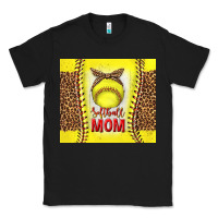 Black softball with leopard tumbler tbs Classic Tee - TumblerDesignByShophia