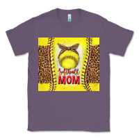 Lavender softball with leopard tumbler tbs Classic Tee - TumblerDesignByShophia