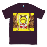 Plum softball with leopard tumbler tbs Classic Tee - TumblerDesignByShophia