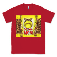 Red softball with leopard tumbler tbs Classic Tee - TumblerDesignByShophia