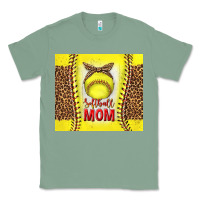 Sage softball with leopard tumbler tbs Classic Tee - TumblerDesignByShophia