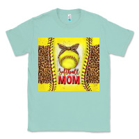 Seafoam softball with leopard tumbler tbs Classic Tee - TumblerDesignByShophia