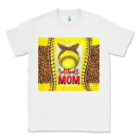 White softball with leopard tumbler tbs Classic Tee - TumblerDesignByShophia
