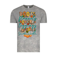 Cloud Rock boots flannels bonfires football Vintage Tee - CowGirlArtShop