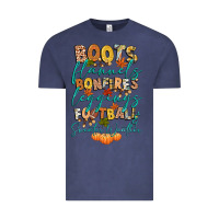 Vintage Denim boots flannels bonfires football Vintage Tee - CowGirlArtShop