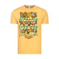 Vintage Mustard boots flannels bonfires football Vintage Tee - CowGirlArtShop