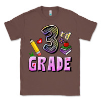 Chestnut Third Grade Classic Tee - RanaPortraitStore