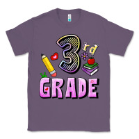 Lavender Third Grade Classic Tee - RanaPortraitStore