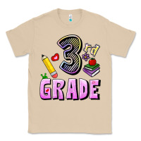 Mushroom Third Grade Classic Tee - RanaPortraitStore