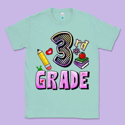 Third Grade Classic Tee Designed By Ranaportraitstore