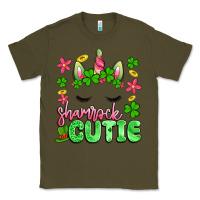 Army Green shamrock cutie artiststas Classic Tee - Artiststas