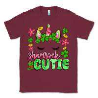 Burgundy shamrock cutie artiststas Classic Tee - Artiststas