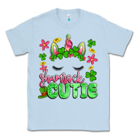 Dusty Blue shamrock cutie artiststas Classic Tee - Artiststas