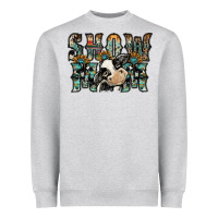 Heather Grey show mom Heavyweight Sweatshirt - SublimationCraftShop
